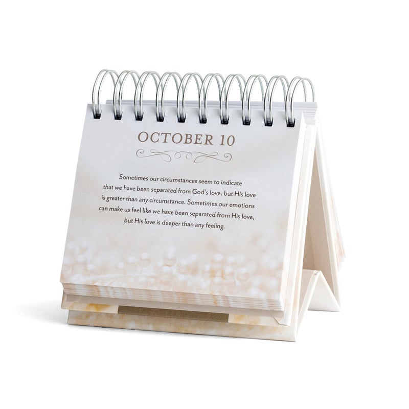 DaySpring - Marriage Blessings - Celebrating You & Me From Vows to Ever After - An Inspirational DaySpring DayBrightener - Perpetual Calendar (70943) - Image 4